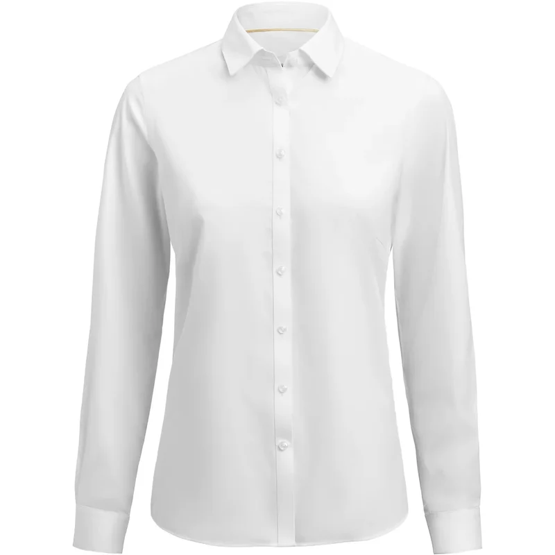 James Harvest & Frost Yellow Bow 50 Blouse Contemporary Fit Dames 2905005