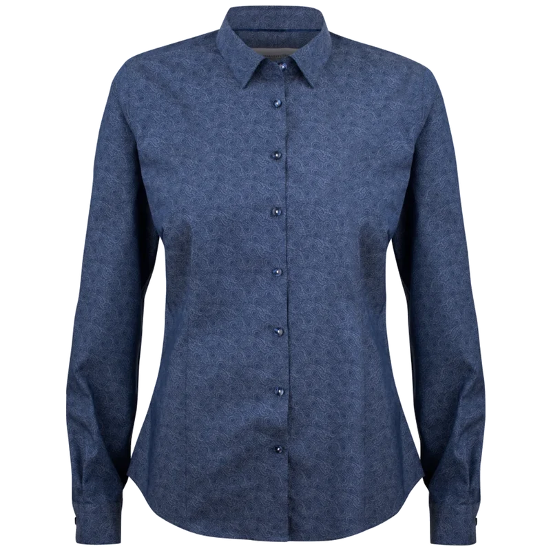 James Harvest & Frost Purple Bow 143 Dames Blouse 2914303
