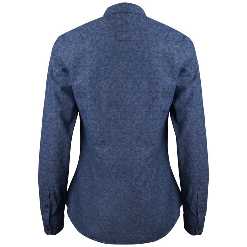 James Harvest & Frost Purple Bow 143 Dames Blouse 2914303