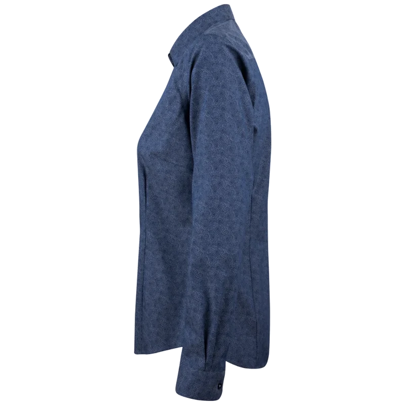 James Harvest & Frost Purple Bow 143 Dames Blouse 2914303
