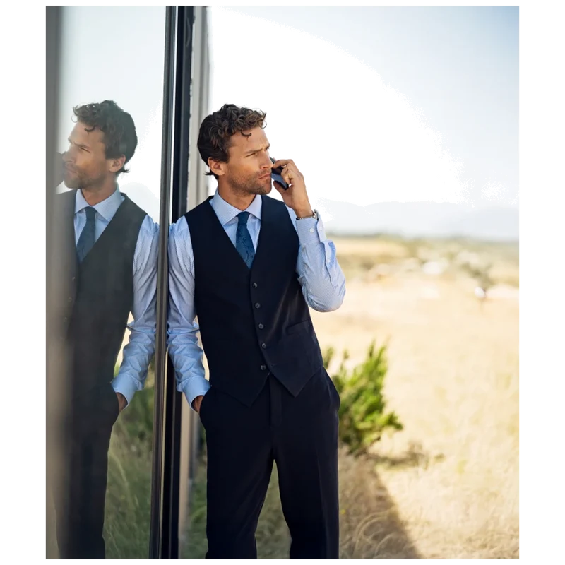 James Harvest & Frost Yellow Bow 50 Overhemd Regular Fit Extra Long 2905041