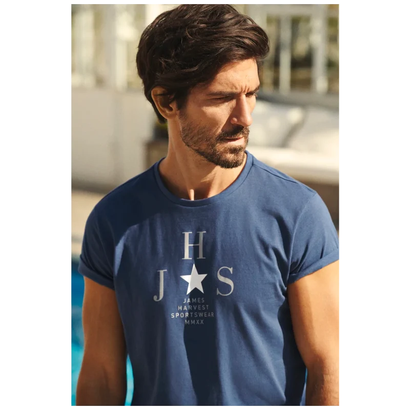 James Harvest American U T-Shirt Heren 2134017