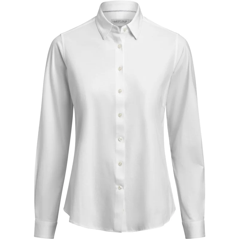 James Harvest & Frost Indigo Bow 132 Blouse Contemporary Fit Dames 2913205