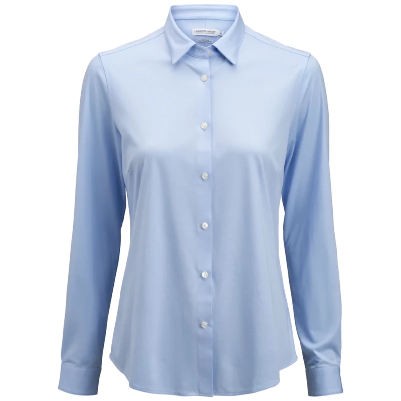 James Harvest & Frost Indigo Bow 132 Blouse Contemporary Fit Dames 2913205