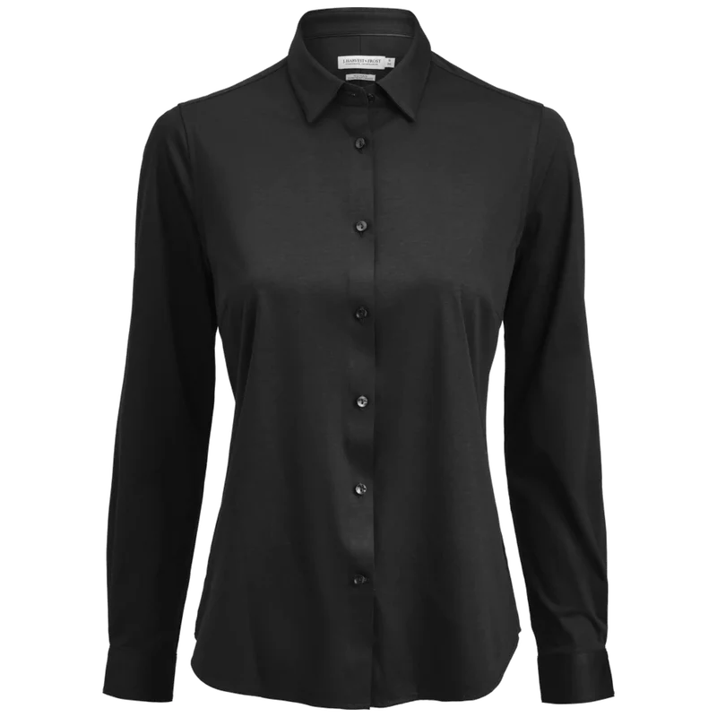 James Harvest & Frost Indigo Bow 132 Blouse Contemporary Fit Dames 2913205