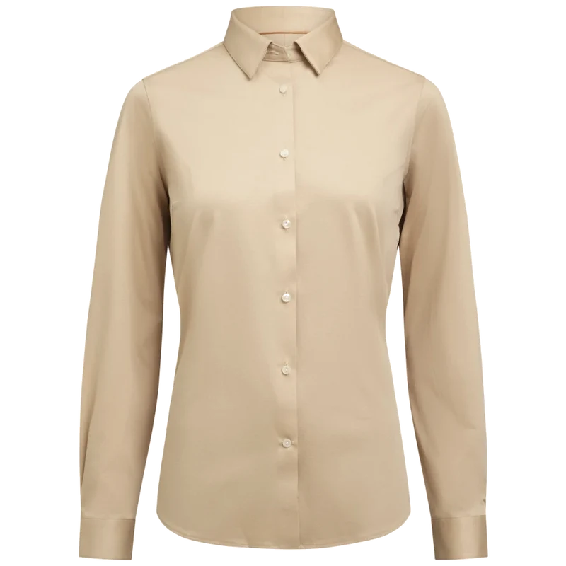James Harvest & Frost Indigo Bow 132 Blouse Contemporary Fit Dames 2913205