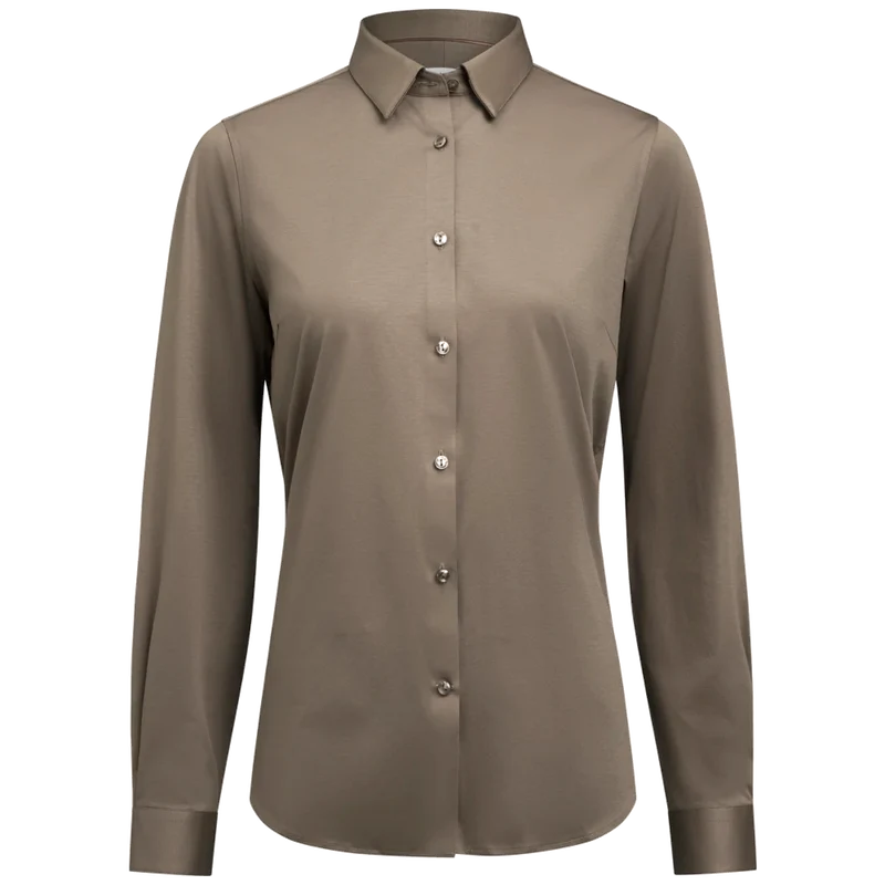 James Harvest & Frost Indigo Bow 132 Blouse Contemporary Fit Dames 2913205