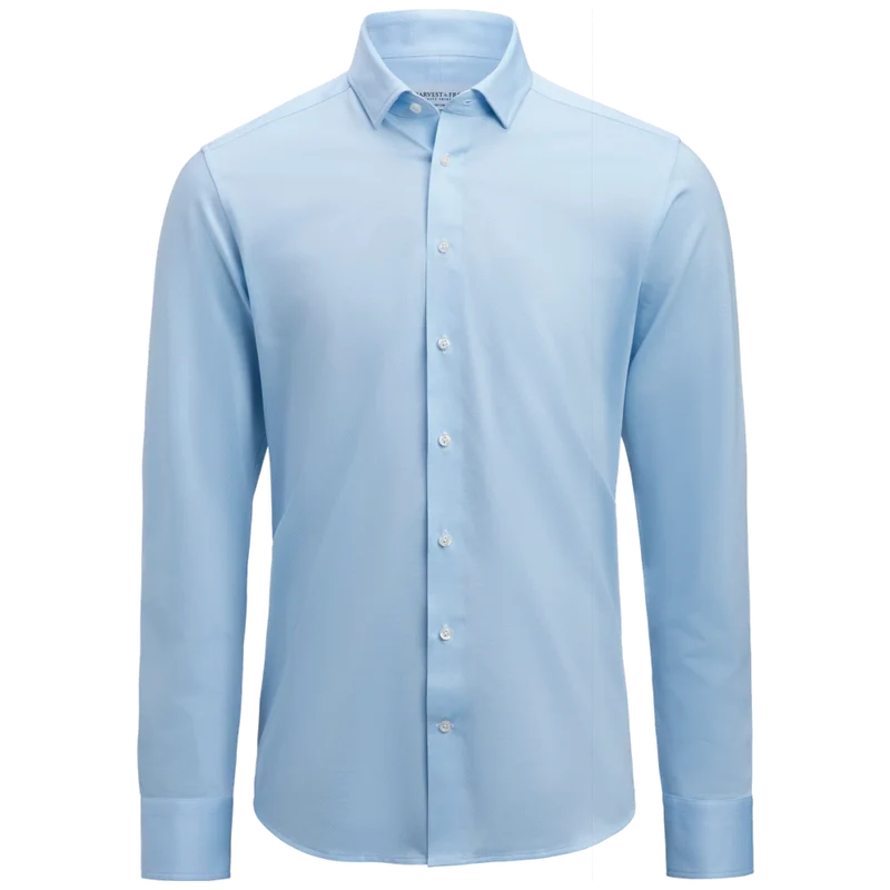 James Harvest & Frost Yellow Bow 57 Overhemd Slim Fit Heren 2905702