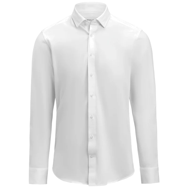 James Harvest & Frost Yellow Bow 57 Overhemd Slim Fit Heren 2905702