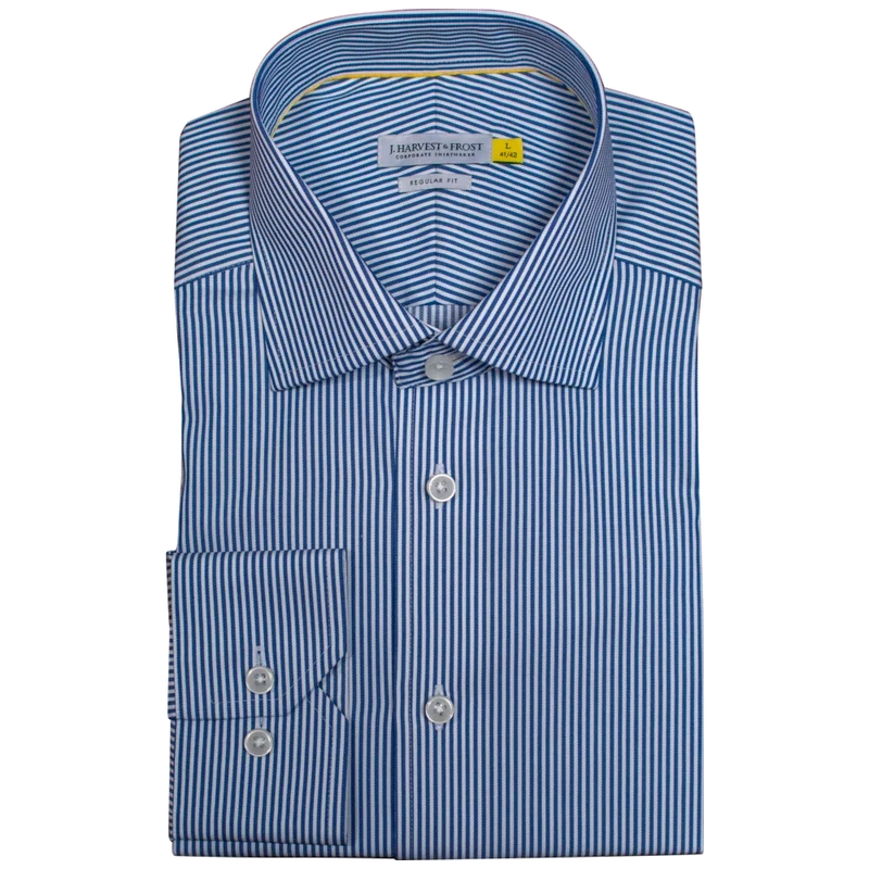 James Harvest & Frost Yellow Bow 50 Overhemd Regular Fit Heren 2905001
