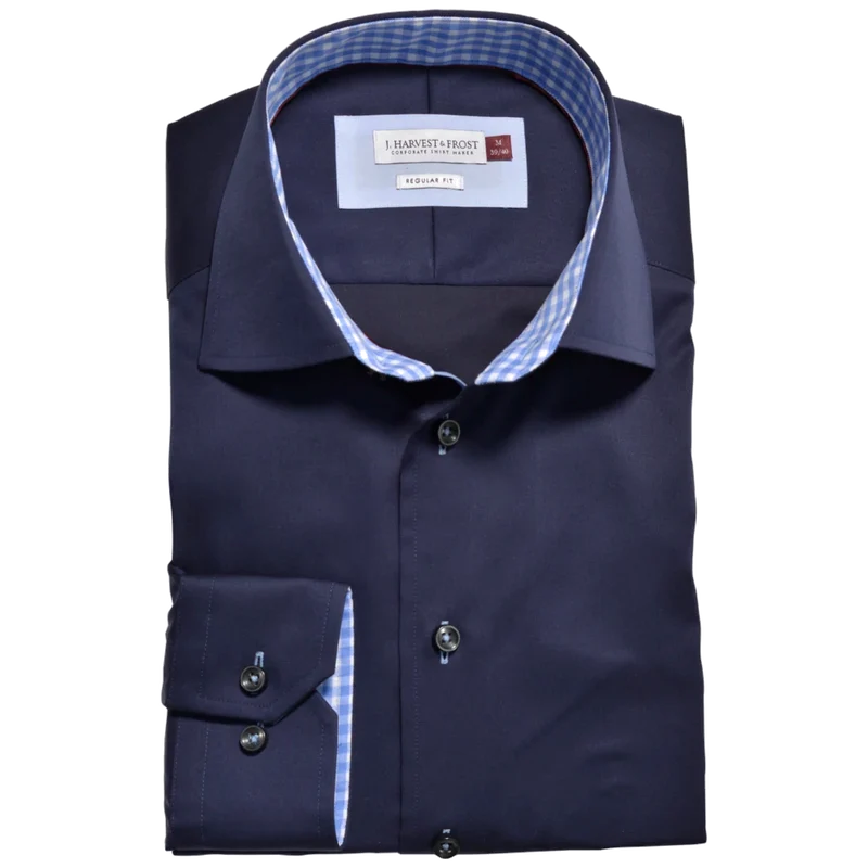James Harvest & Frost Red Bow 20 Overhemd Regular Fit Heren 2902001