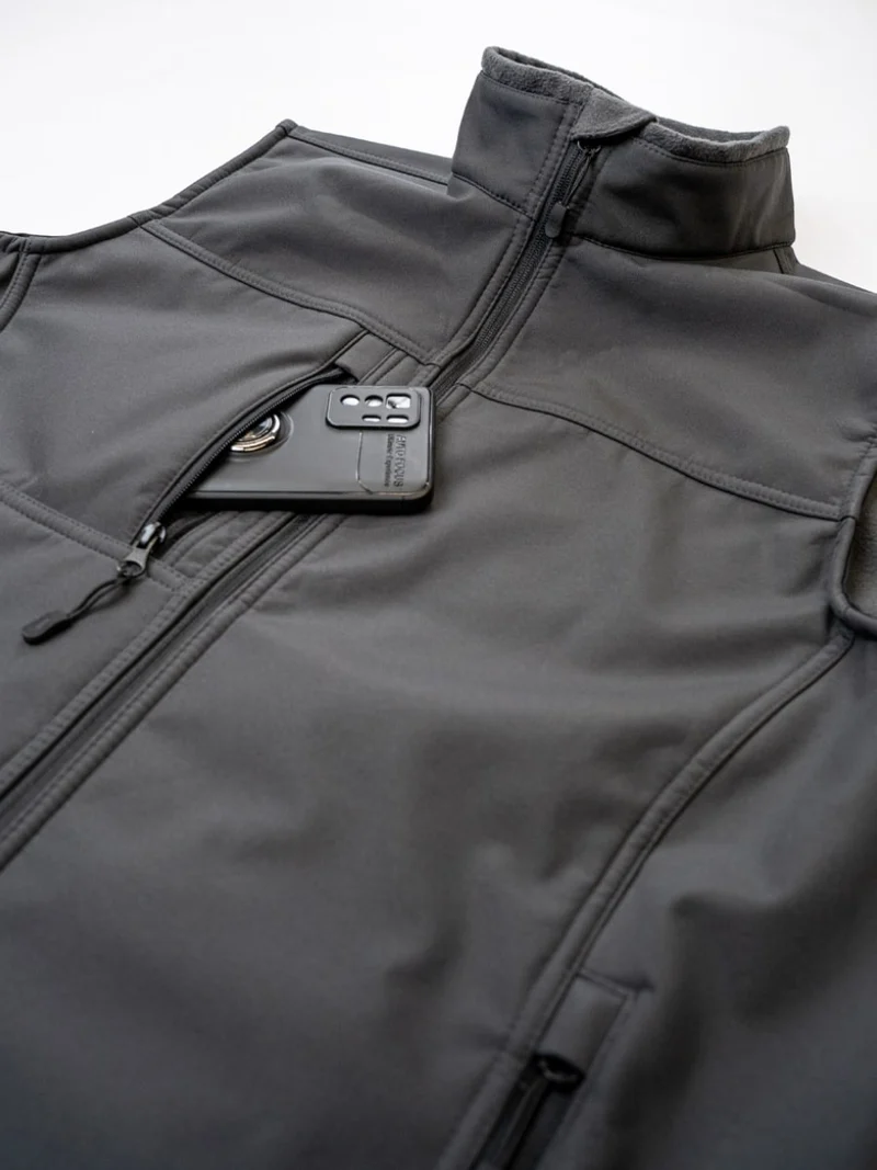 Softshell - Weste / M043-06 Grau