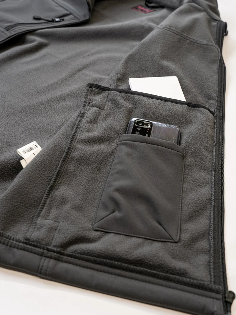 Softshell - Weste / M043-06 Grau
