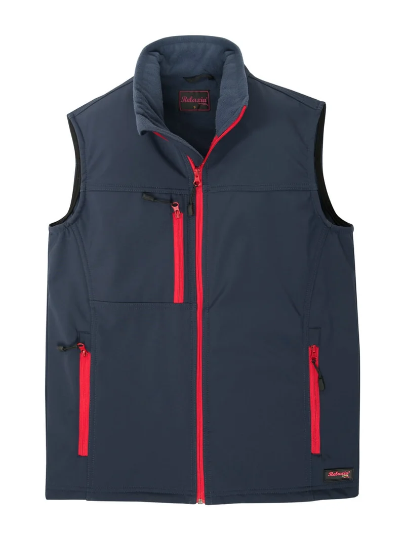 Softshell - Weste / M043-06 Marineblau