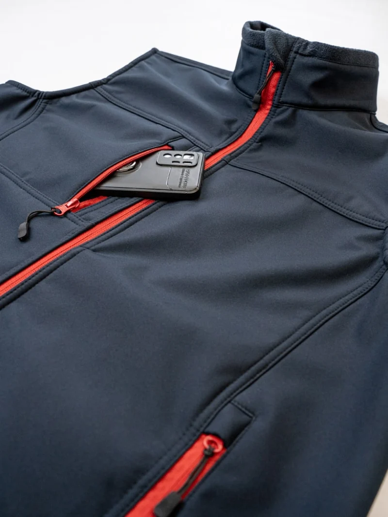 Softshell - Weste / M043-06 Marineblau