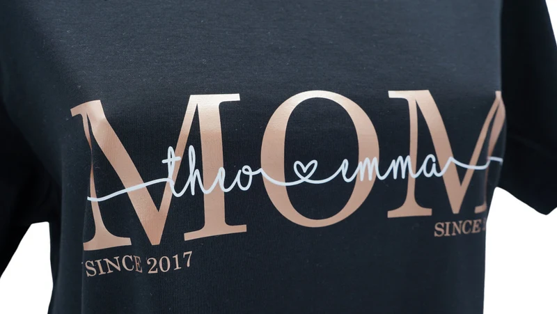 T-Shirt MOM - since rosegold