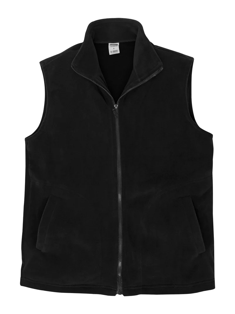 Fleece Weste / M043-02 Schwarz