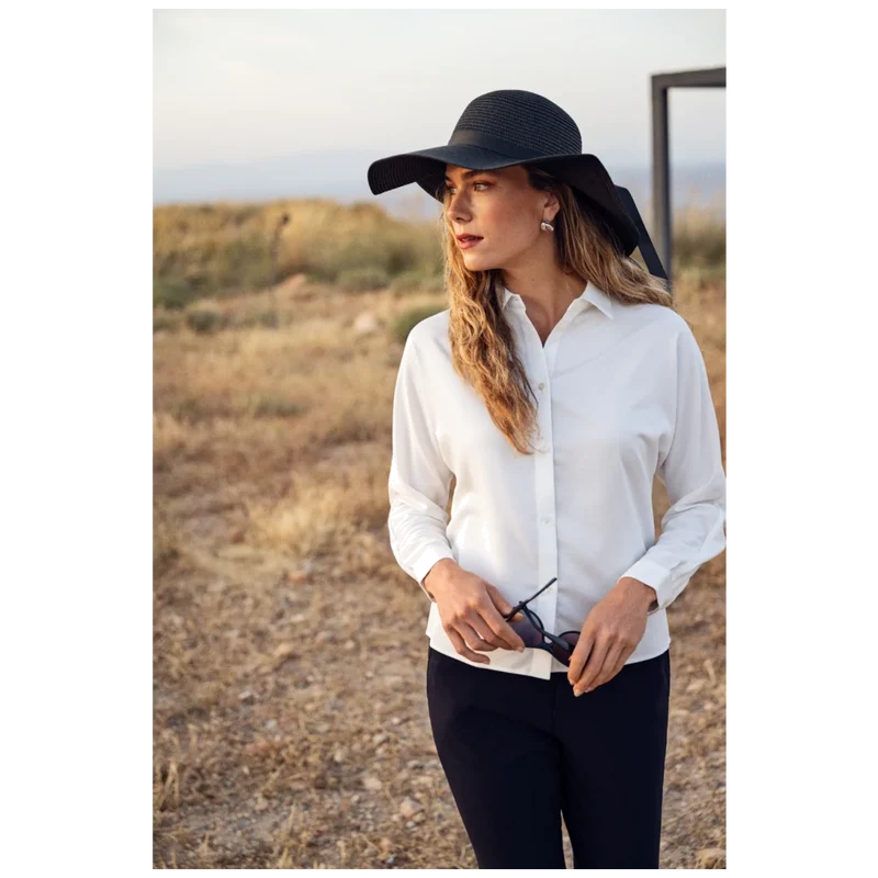 James Harvest & Frost Crepe Satin Blouse Dames 2950003