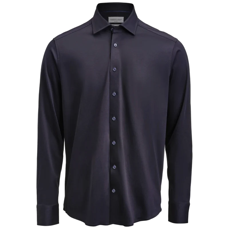 James Harvest & Frost Indigo Bow 132 Overhemd Slim Fit Heren 2913202