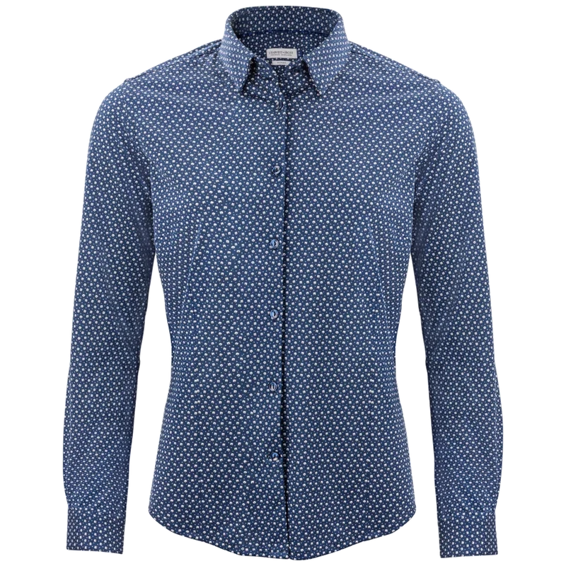 James Harvest & Frost Indigo Bow 131 Dames Blouse 2913103