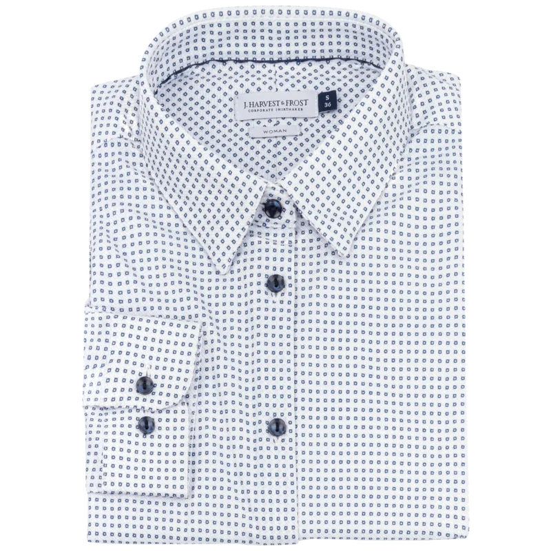James Harvest & Frost Indigo Bow 131 Dames Blouse 2913103