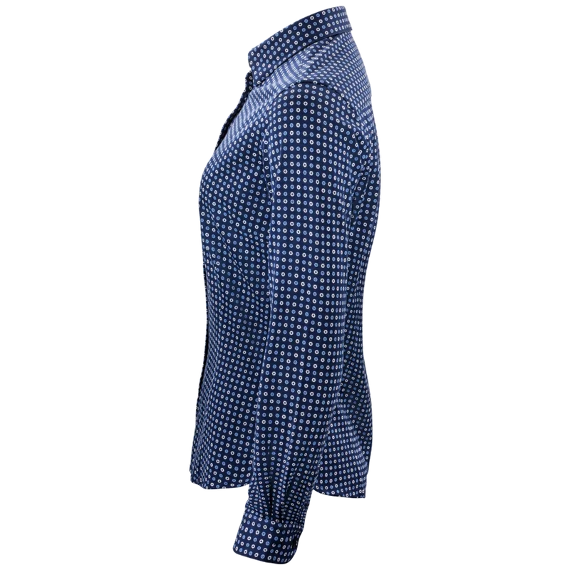 James Harvest & Frost Indigo Bow 131 Dames Blouse 2913103