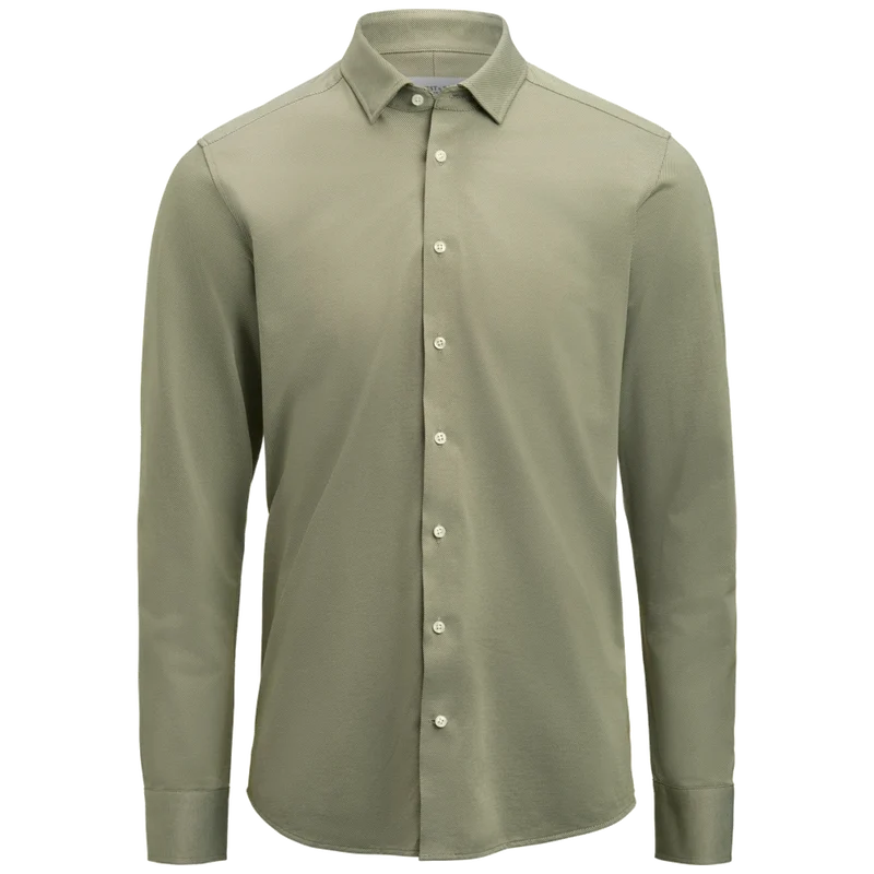 James Harvest & Frost Yellow Bow 57 Overhemd Regular Fit Heren 2905701