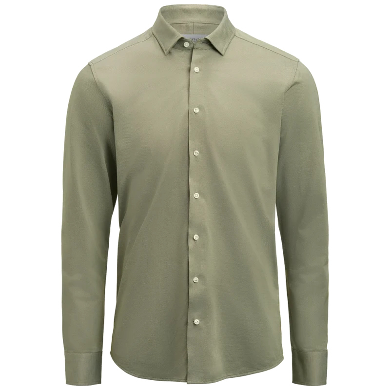 James Harvest & Frost Yellow Bow 57 Overhemd Regular Fit Heren 2905701