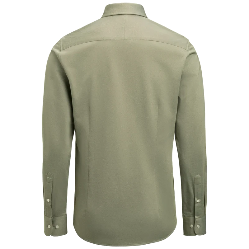 James Harvest & Frost Yellow Bow 57 Overhemd Regular Fit Heren 2905701