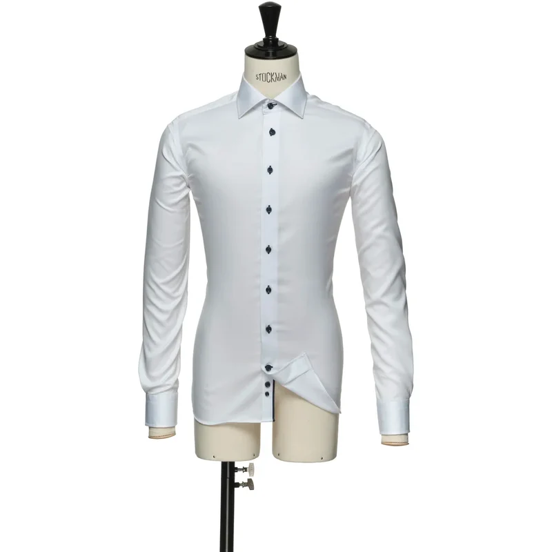 James Harvest & Frost Red Bow 20 Overhemd Slim Fit Heren 2902002