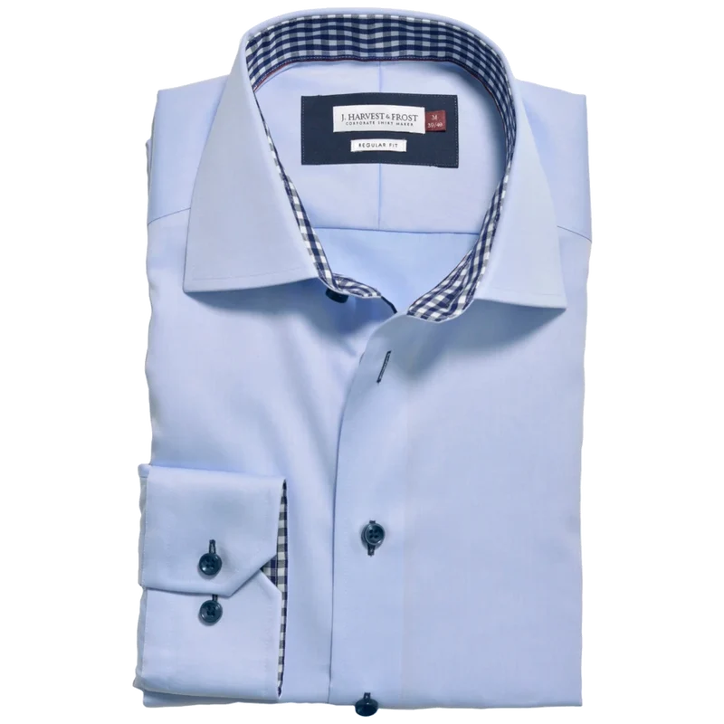 James Harvest & Frost Red Bow 20 Overhemd Slim Fit Heren 2902002