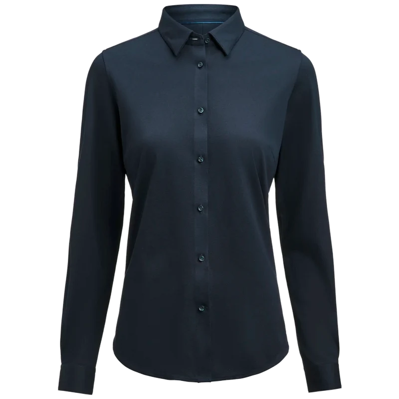 James Harvest & Frost Indigo Bow 135 Blouse Contemporary Fit Dames 2913505