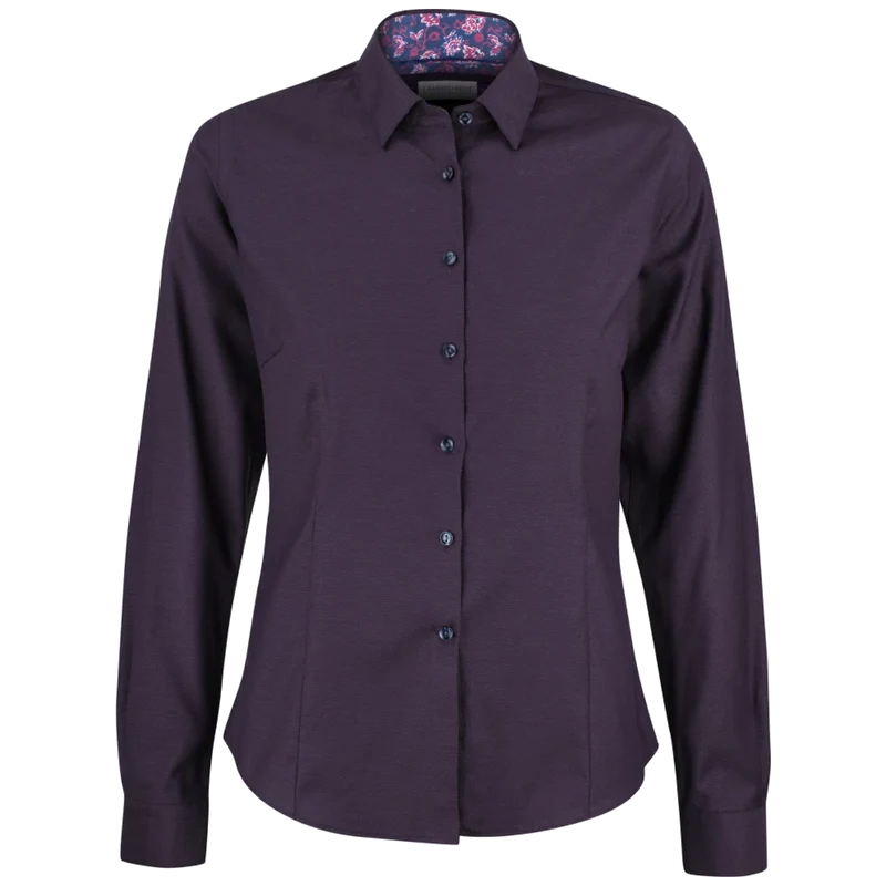 James Harvest & Frost Purple Bow 142 Dames Blouse 2914203