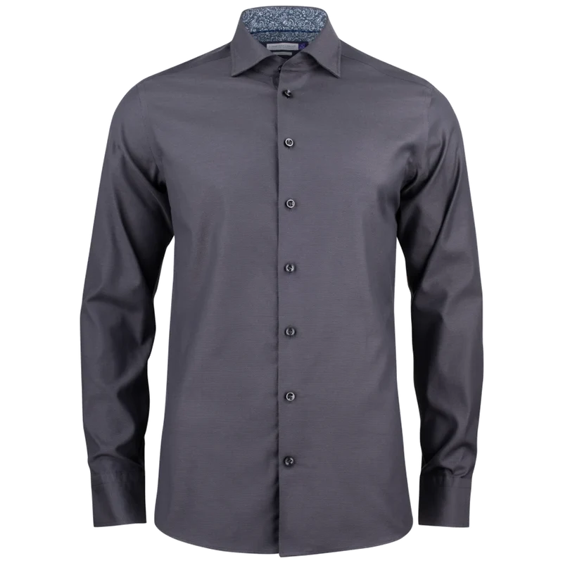 James Harvest & Frost Purple Bow 142 Overhemd Regular Fit Heren 2914201