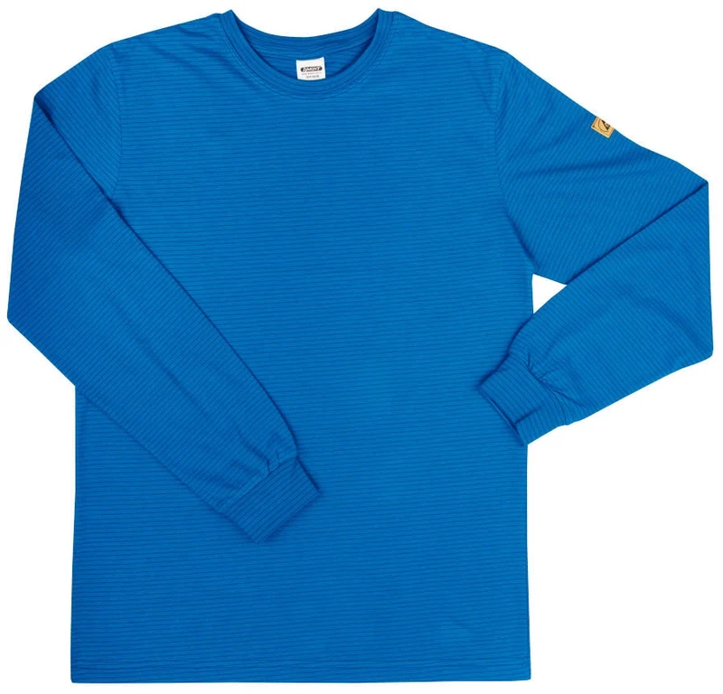 ESD - Langarm - T - Shirt / ISM 6638 Kornblau