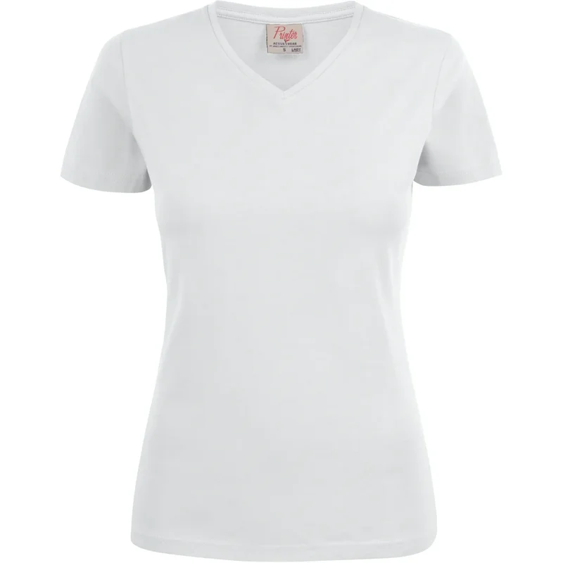 Printer Essentials Heavy V-neck T-Shirt Dames 2264025