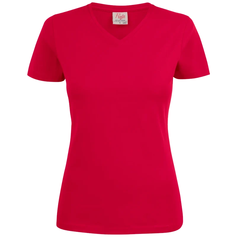 Printer Essentials Heavy V-neck T-Shirt Dames 2264025