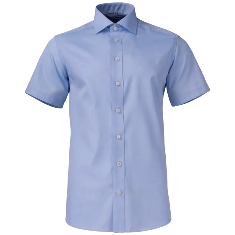 James Harvest & Frost Yellow Bow 50 S/S Overhemd Slim Fit Heren 2905022