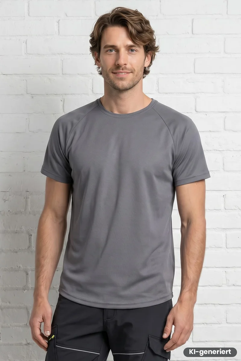 Dry Touch T - Shirt / ISM 6600 Antrasit