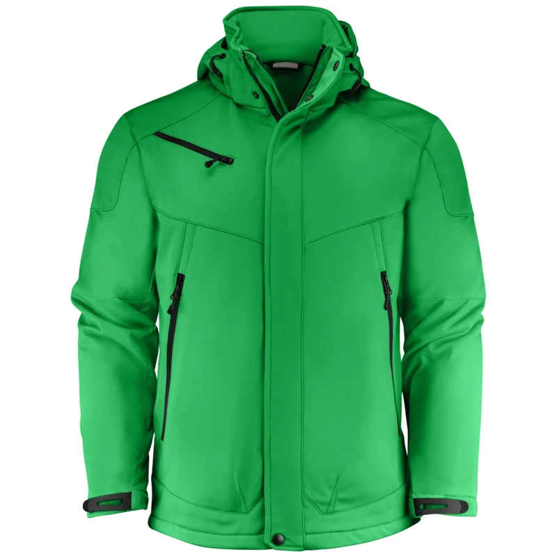 Printer Essentials Skeleton Gevoerde Softshell Jas Heren 2261035