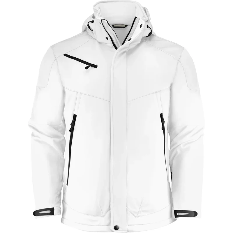 Printer Essentials Skeleton Gevoerde Softshell Jas Heren 2261035