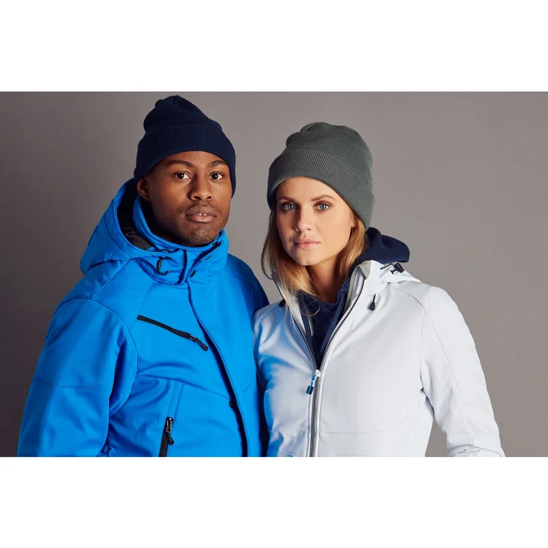 Printer Essentials Skeleton Gevoerde Softshell Jas Heren 2261035