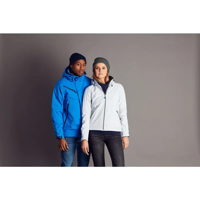 Printer Essentials Skeleton Gevoerde Softshell Jas Heren 2261035