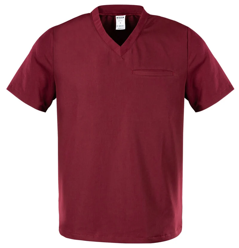 Strech Scrub - Oberteil / ISM 5701 Bordeaux
