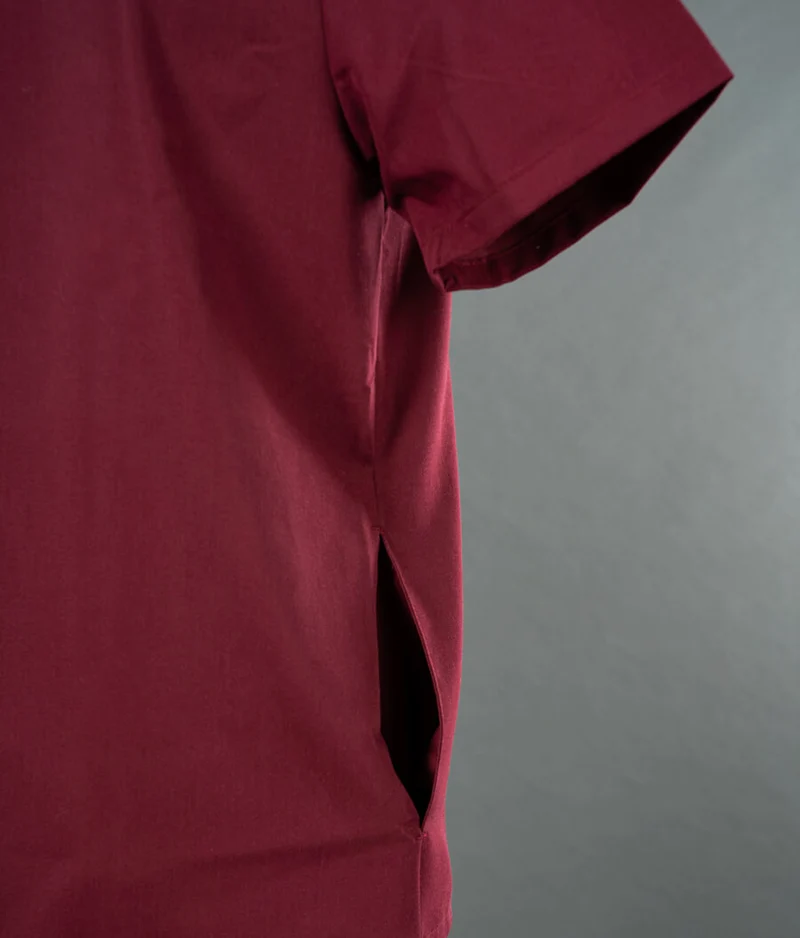 Strech Scrub - Oberteil / ISM 5701 Bordeaux