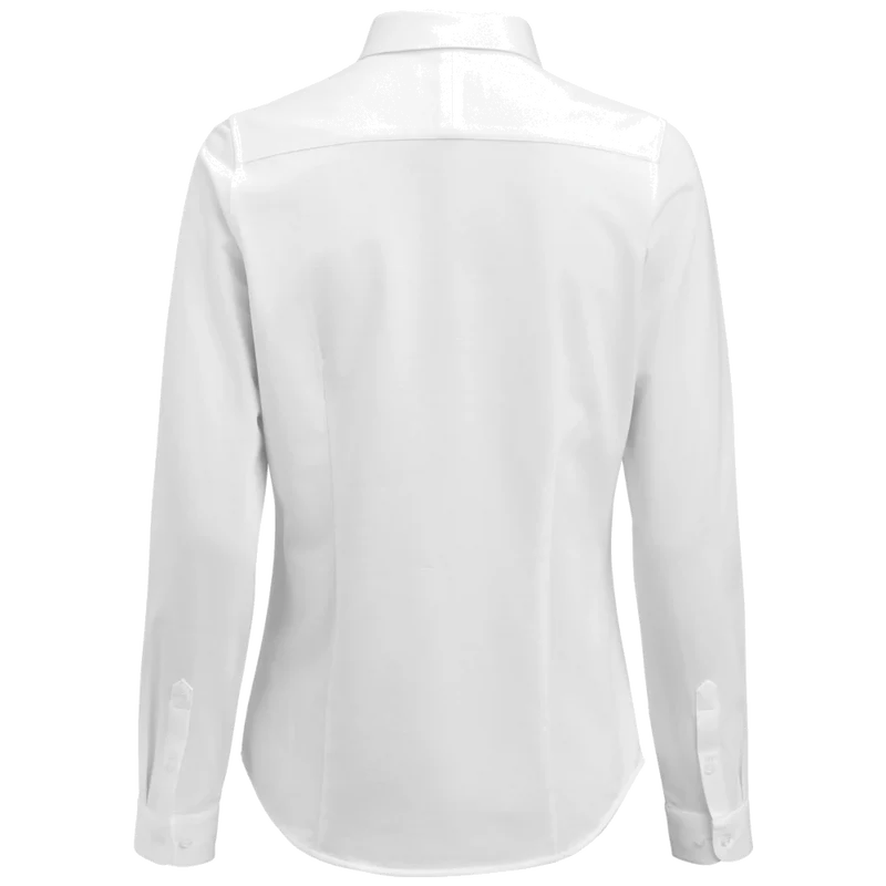 James Harvest & Frost Yellow Bow 57 Blouse Contemporary Fit Dames 2905705