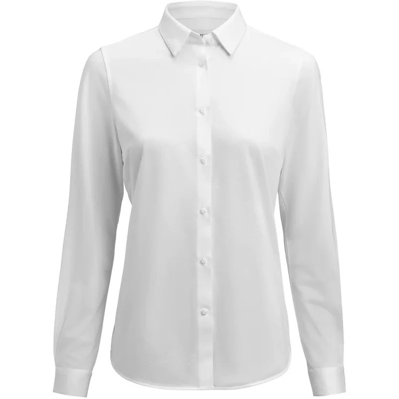 James Harvest & Frost Yellow Bow 57 Blouse Contemporary Fit Dames 2905705