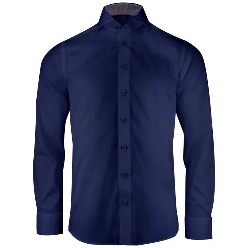 James Harvest & Frost Purple Bow 146 Overhemd Slim Fit Heren 2914602