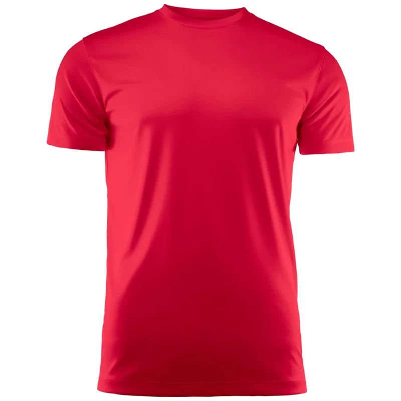 Printer Red Run T-Shirt Heren 2264023