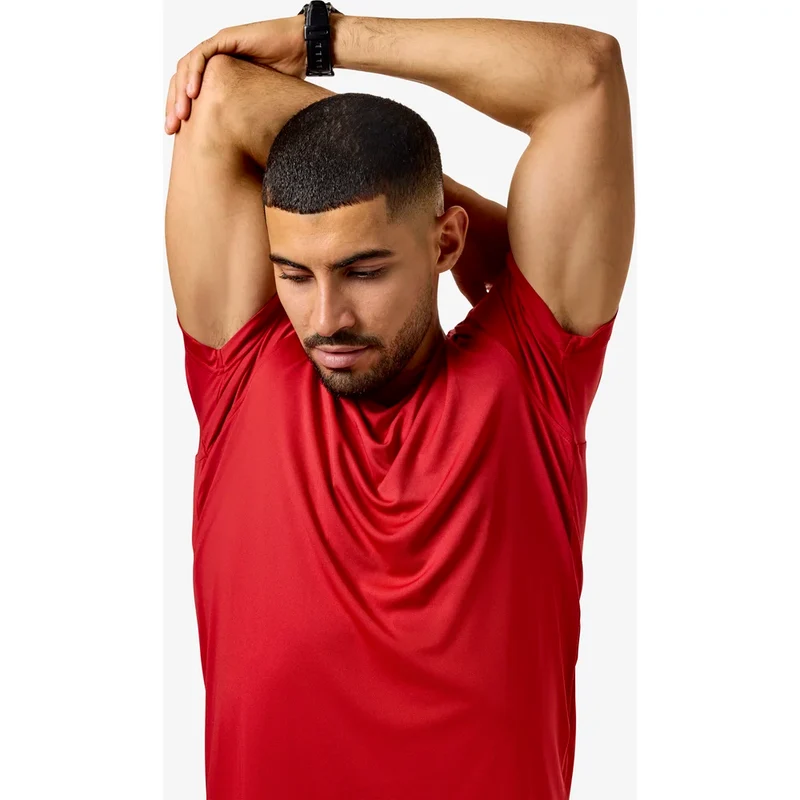 Printer Red Run T-Shirt Heren 2264023